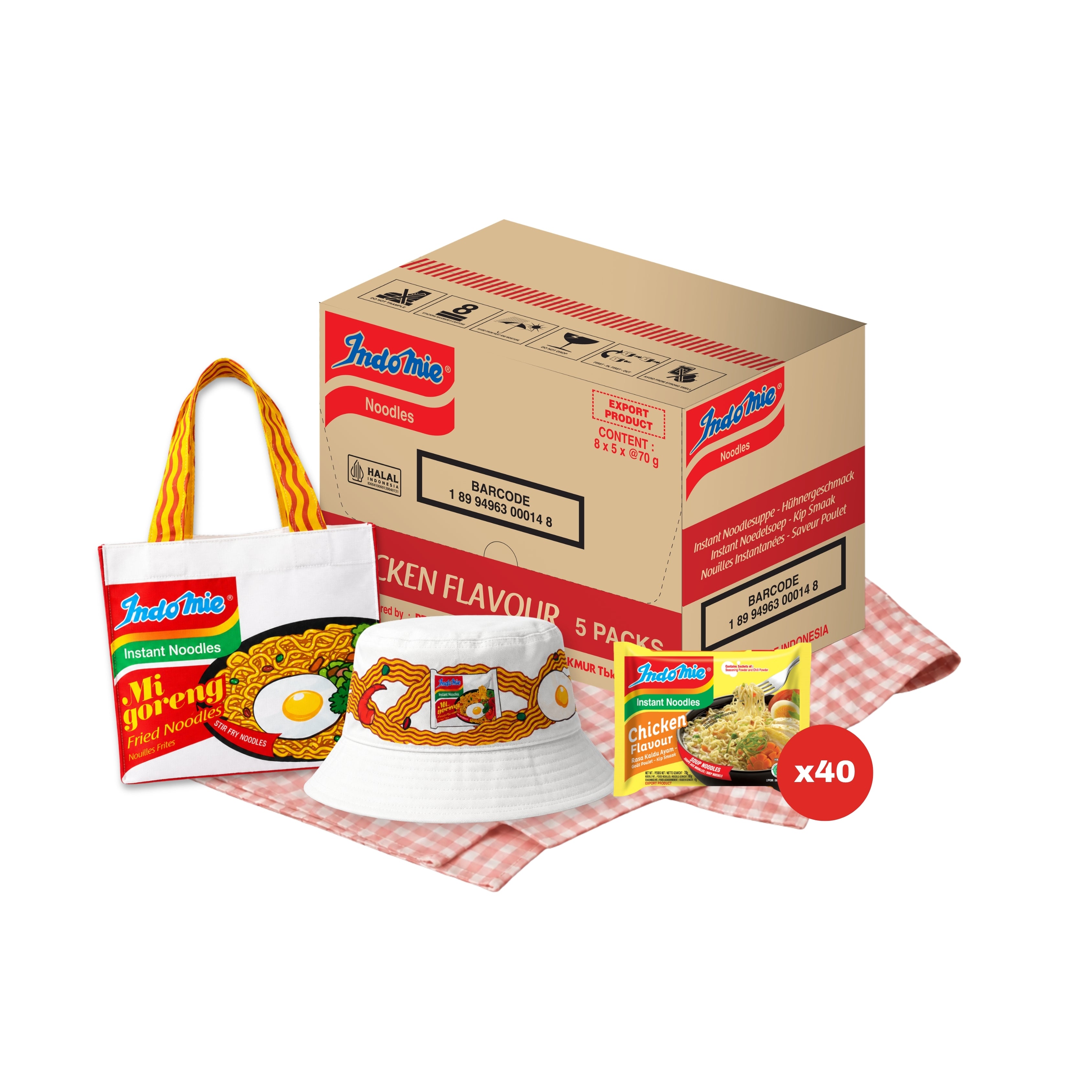 Indomie Kip Smaak 40-pack